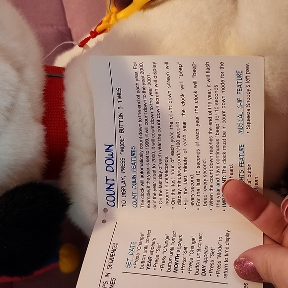 Y2k snoopy collectible plush - Picture 5 of 8